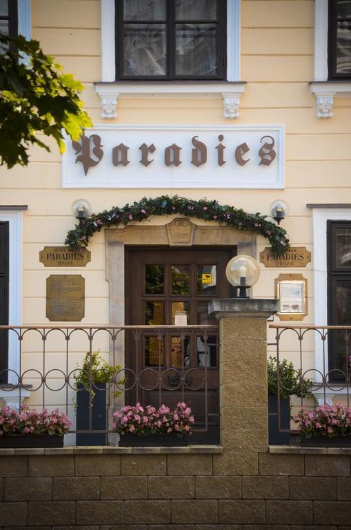 Hotel Paradies Teplice Ngoại thất bức ảnh